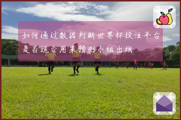 如何通过数据判断世界杯投注平台是否适合用来预测小组出线